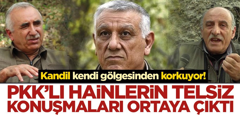 PKK elebaşlarının telsiz konuşmaları ortaya çıktı!
