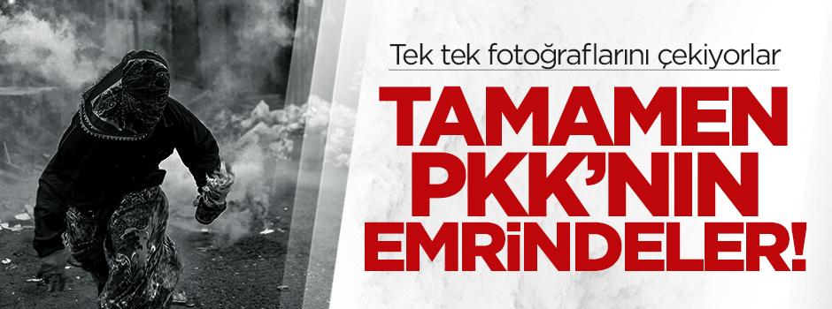 PKK emrediyor zabıta fişliyor!