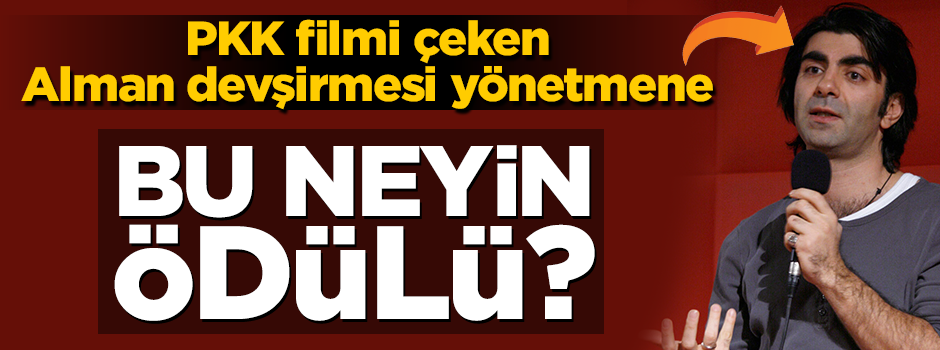 PKK filmi çekecek olan yönetmene ödül