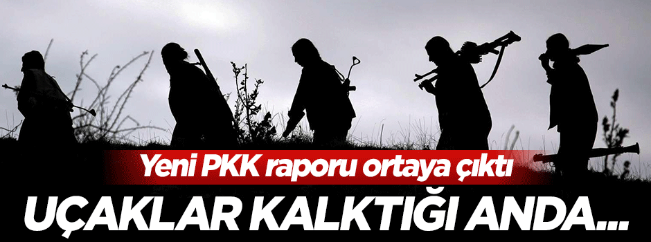 PKK hava operasyonlarından korunmak için...