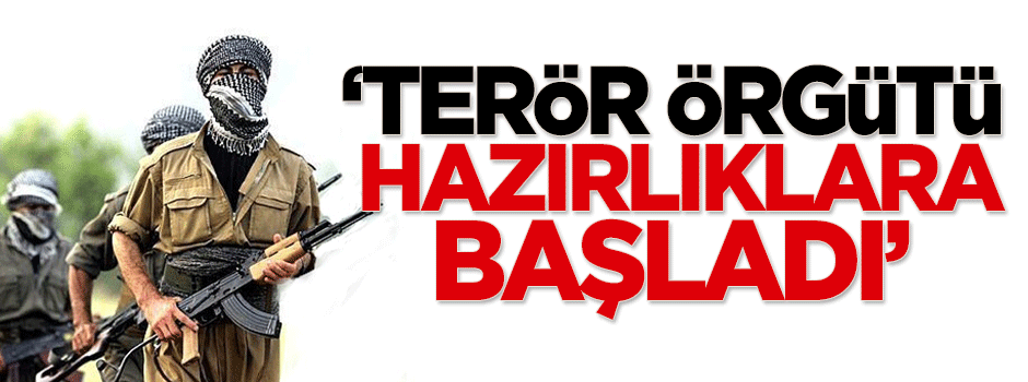 'PKK hazırlıklara başladı' iddiası