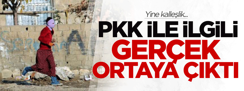 PKK ile ilgili gerçek ortaya çıktı