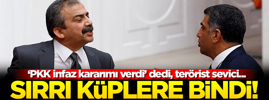 'PKK infaz kararımı verdi' dedi, HDP'li Önder çıldırdı!