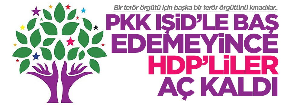 PKK IŞİD'le baş edemeyince HDP'liler açlık grevine başladı