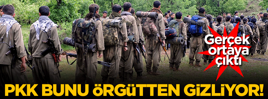 PKK kayıpları gizliyor