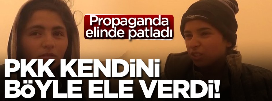 PKK kendini böyle ele verdi! Propaganda elinde patladı