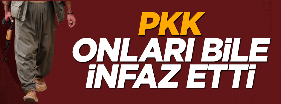 PKK kendi militanlarını imfaz etti