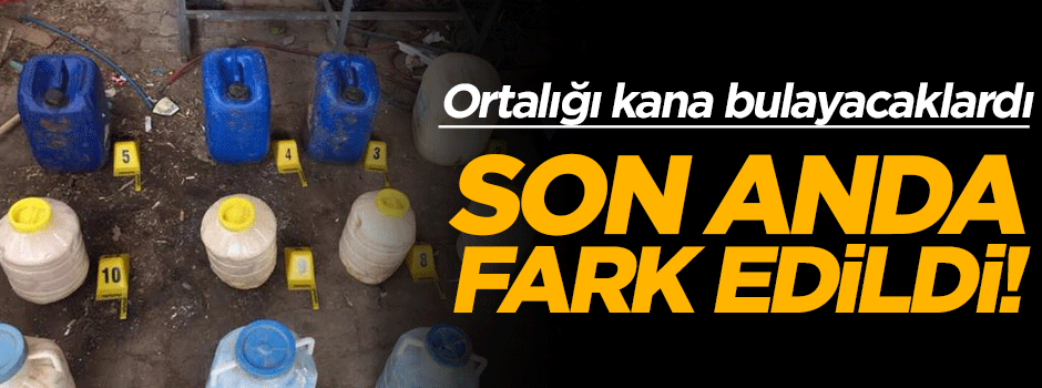 PKK ortalığı kana bulayacaktı!