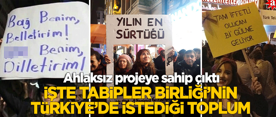 PKK sevici aidatçı Tabipler Birliği'nden sapkınlığa destek!