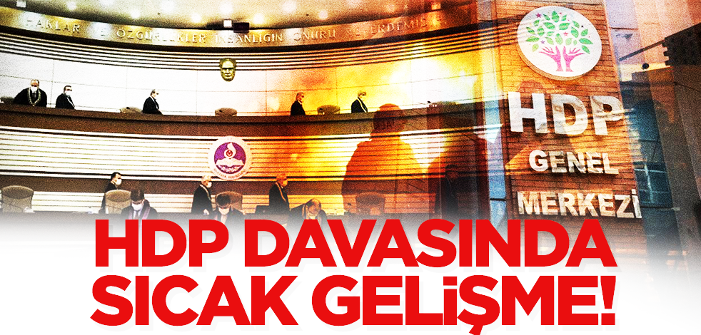 PKK sevici HDP’ye yönelik sıcak gelişme: Esas hakkındaki görüş AYM’ye sunuldu!