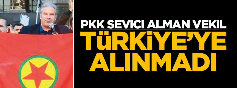 PKK sevici vekil Türkiye'ye alınmadı