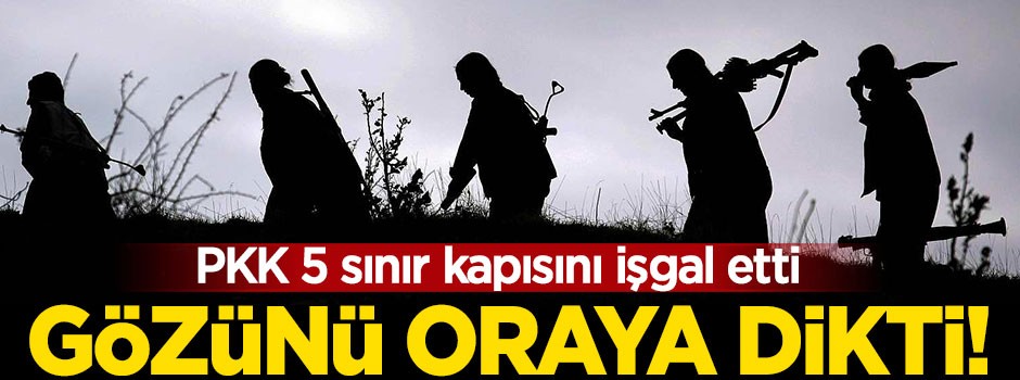 PKK sınır kapılarını işgal etti!
