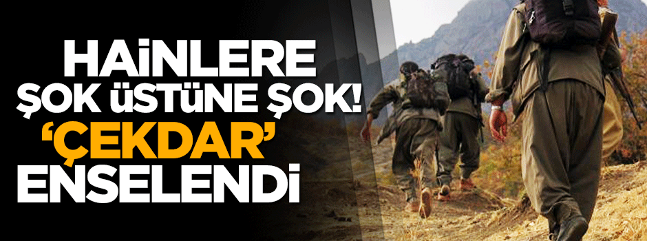 PKK şok üstüne şok! Sözde bölge sorumlusu enselendi