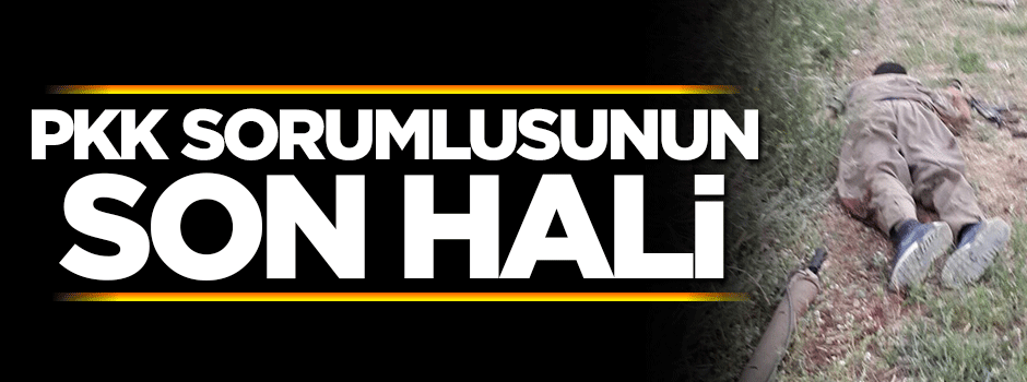 PKK sorumlusunun son hali!