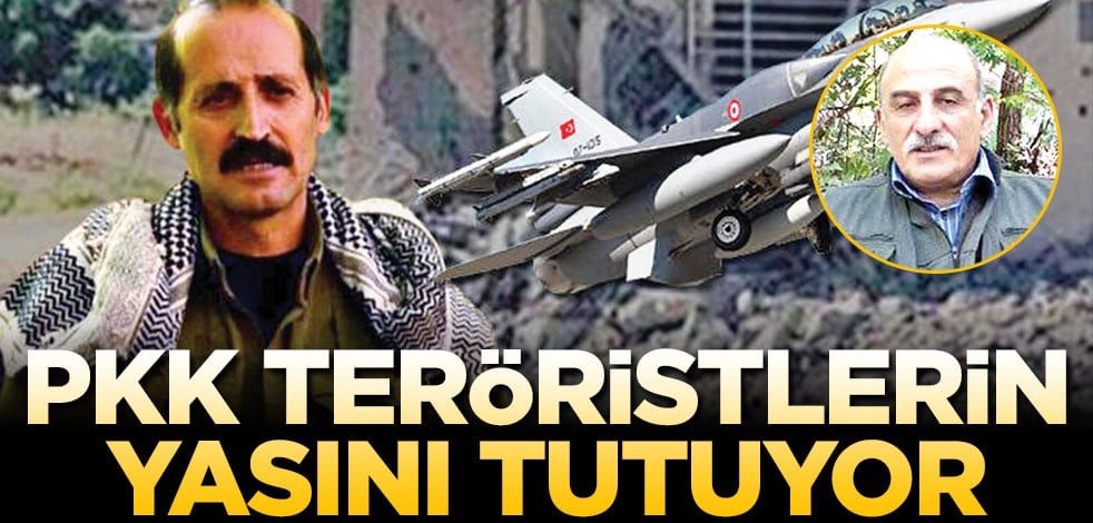 PKK teröristlerin yasını tutuyor