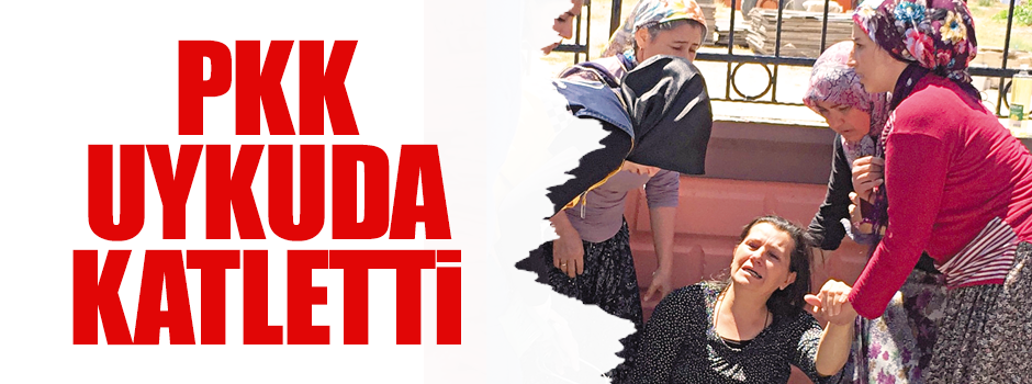 PKK uykuda katletti