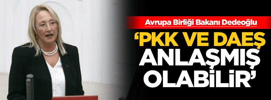 'PKK ve DAEŞ anlaşmış olabilir'