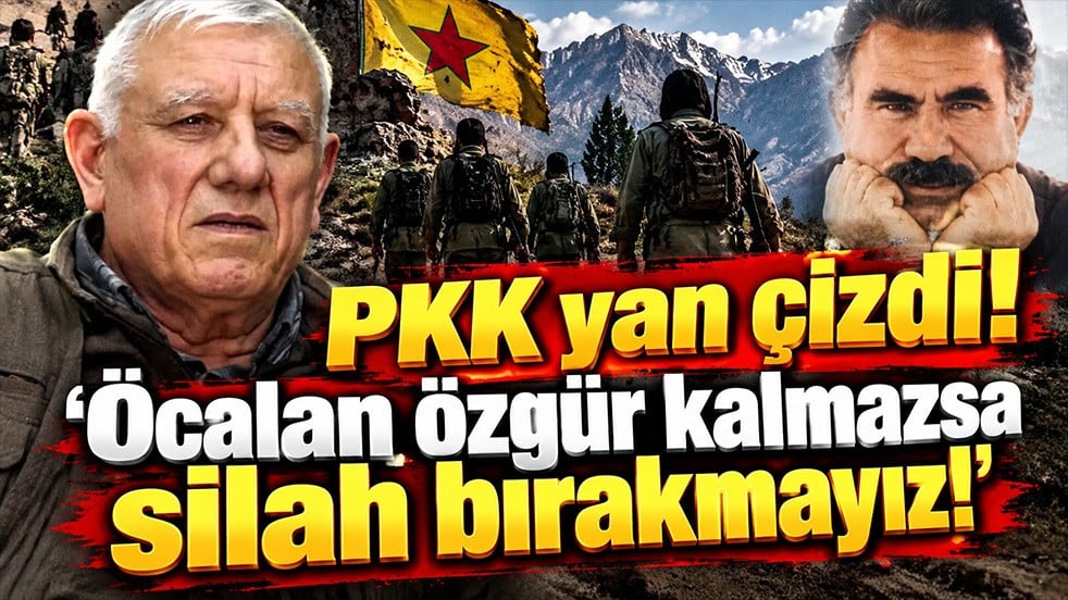 PKK yan çizdi! Öcalan özgür olmazsa silahları bırakmayız