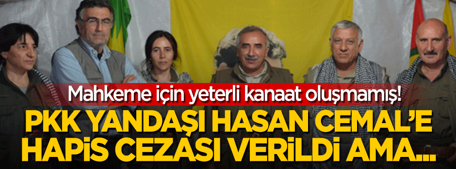 PKK yandaşı Hasan Cemal'e hapis cezası! Mahkeme erteledi