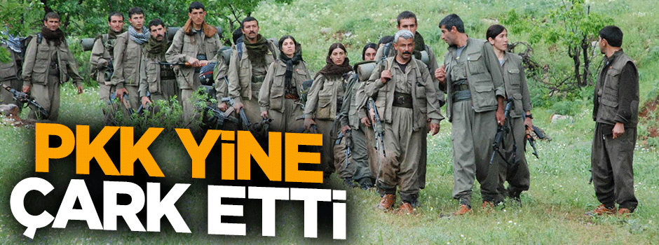 PKK yine çark etti