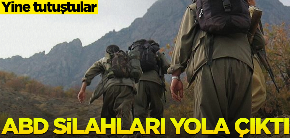 PKK'da Türkiye korkusu! ABD silahları yola çıktı