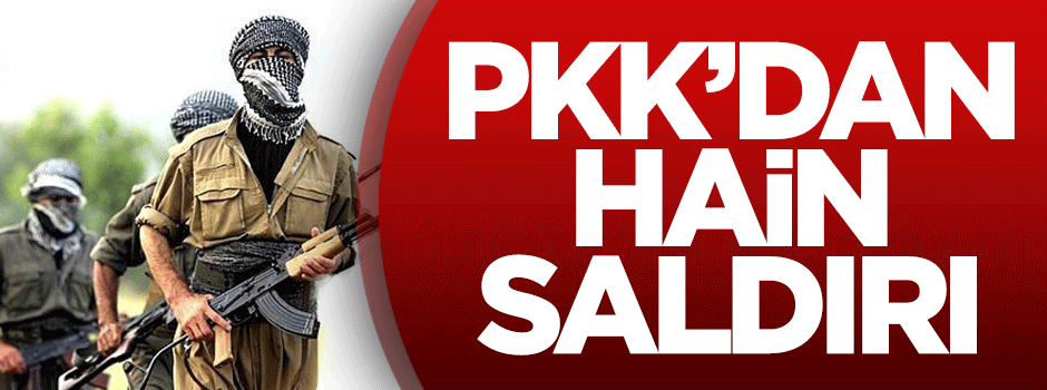 PKK'dan hain saldırı
