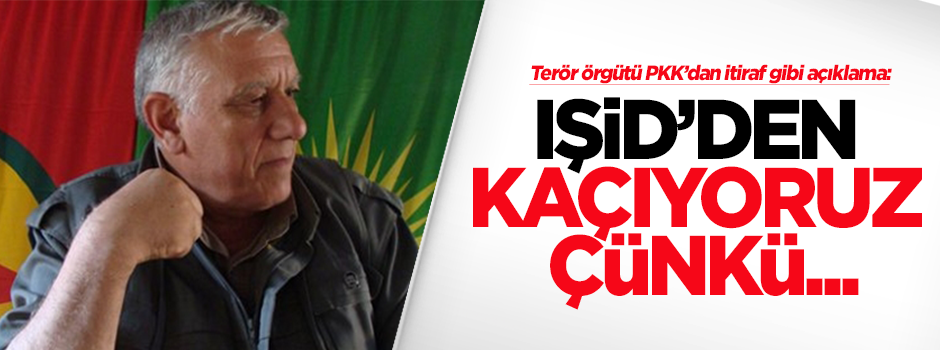 PKK'dan IŞİD itirafı