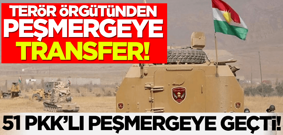 PKK'dan Peşmergeye transfer: 51 PKK'lı Peşmerge güçlerine geçti
