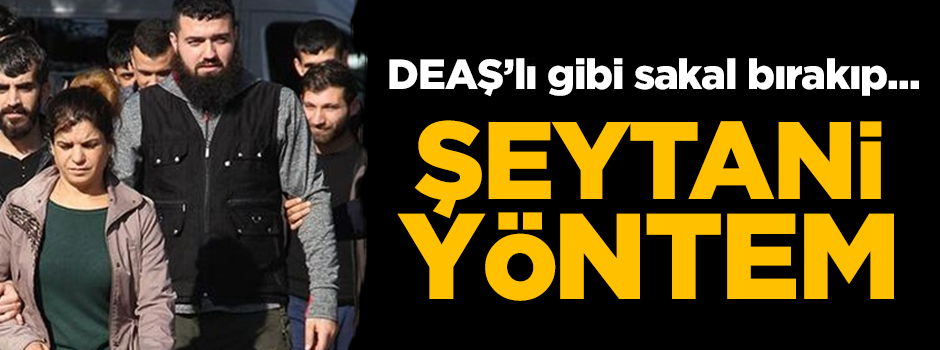 PKK'dan şeytani yöntem! DEAŞ'lı gibi sakal bırakıp...