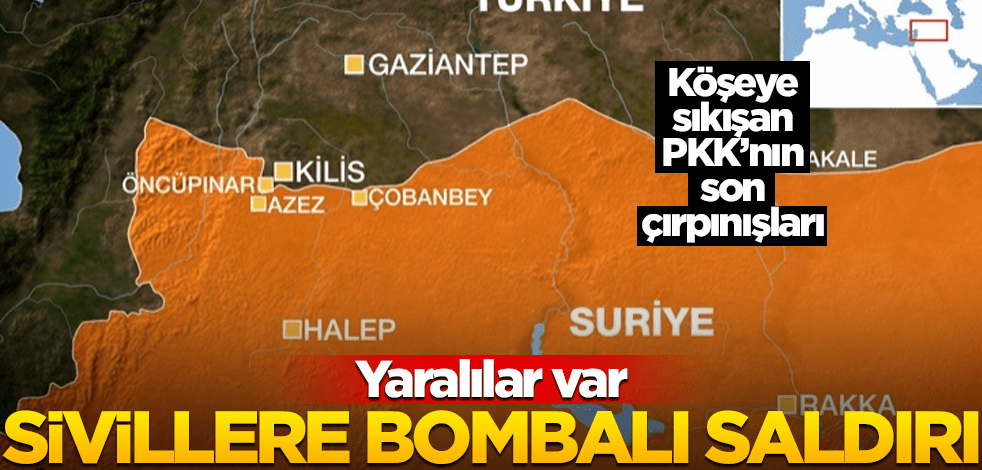 PKK'dan sivillere saldırı! Yaralılar var