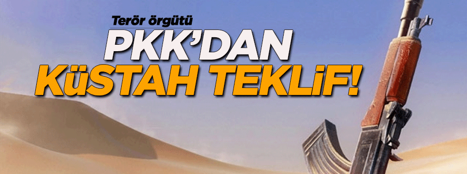 PKK'lı isimden küstah teklif!