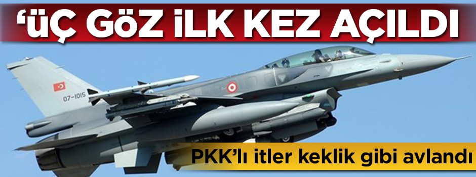 PKK'lı itler keklik gibi avlandı