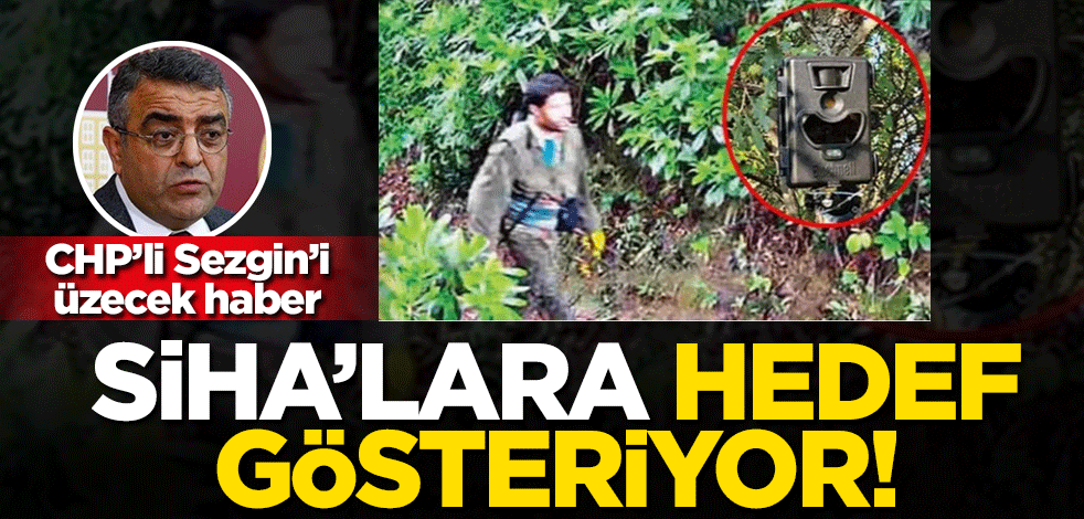 PKK'lı teröristleri fotokapanlar buluyor, SİHA'lar imha ediyor!