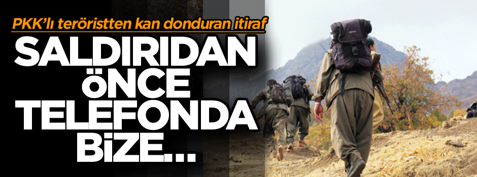 PKK’lı teröristten kan donduran itiraf: 3 polis şehit edilmeden önce telefonda bize…