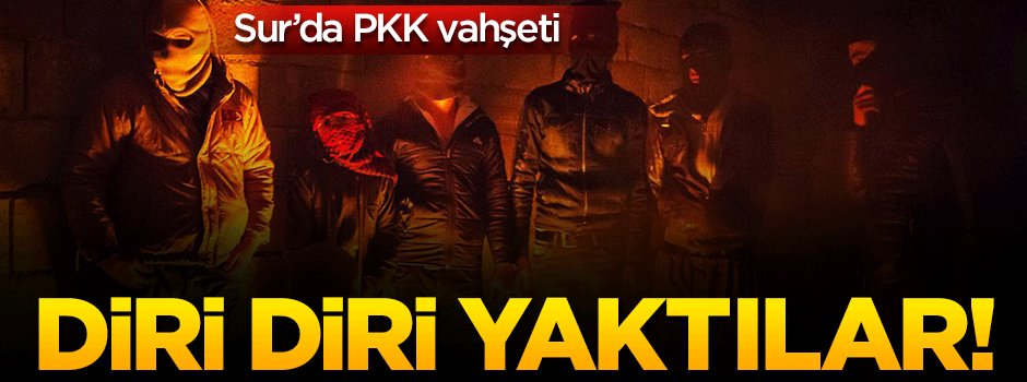 PKK'lılar 90 Yaşındaki adamı yaktılar!