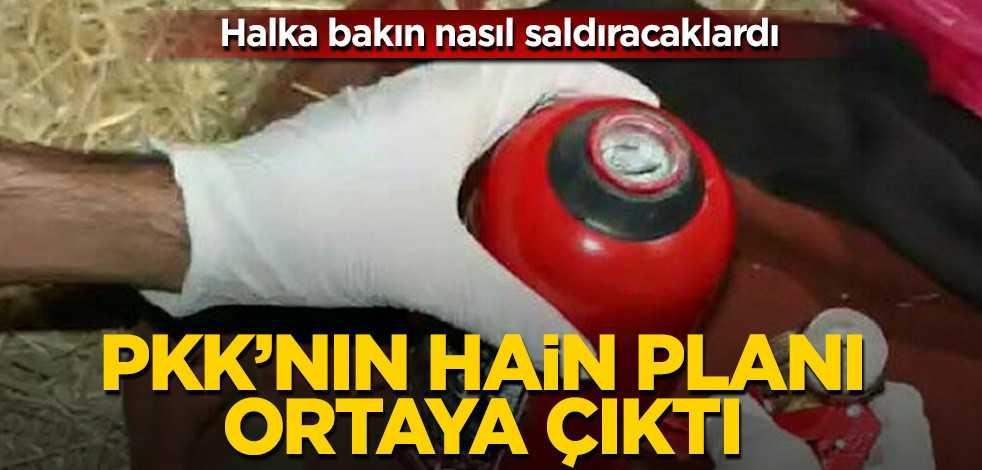 PKK'lılardan hain plan! Halka bakın nasıl saldıracaklardı