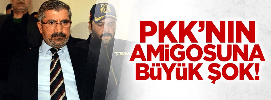 PKK’nın amigosuna hapis şoku!