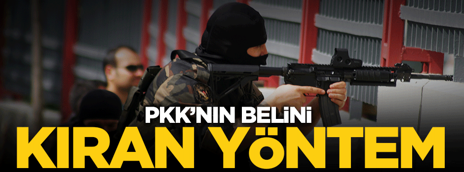 PKK'nın belini kıran yöntem