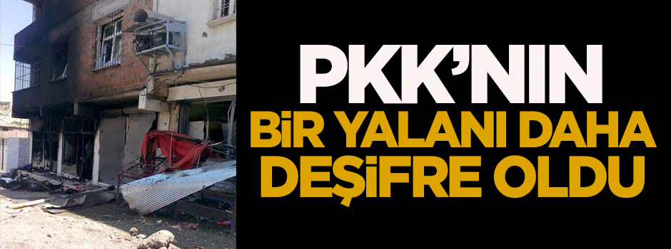 PKK'nın bir provokasyonu daha deşifre oldu