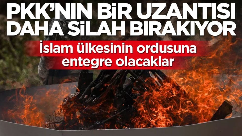 PKK'nın bir uzantısı daha silah bırakıyor! O ülkenin ordusuna entegre olacaklar
