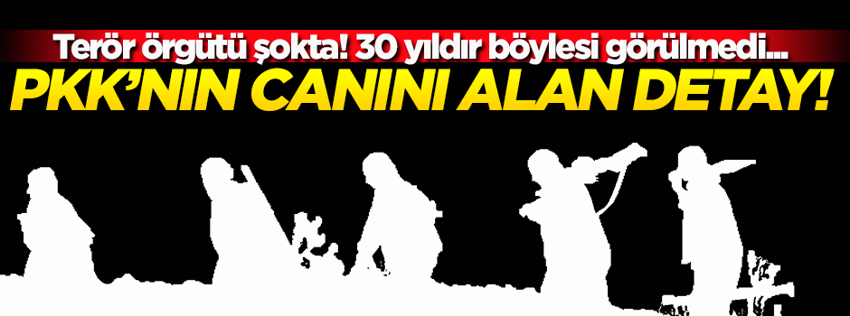 PKK'nın canını alan detay! 30 yıldır böylesi görülmedi...