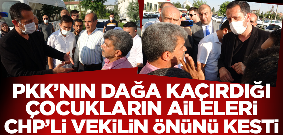 PKK'nın dağa kaçırdığı çocukların ailelerinden CHP'ye tepki