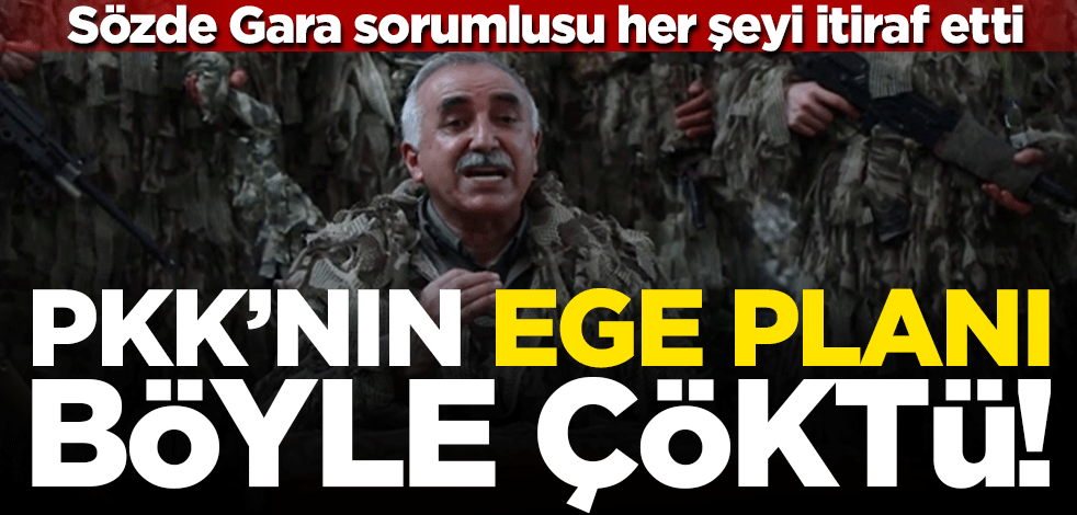 PKK'nın Ege planı böyle çöktü! Sözde Gara sorumlusu her şeyi itiraf etti