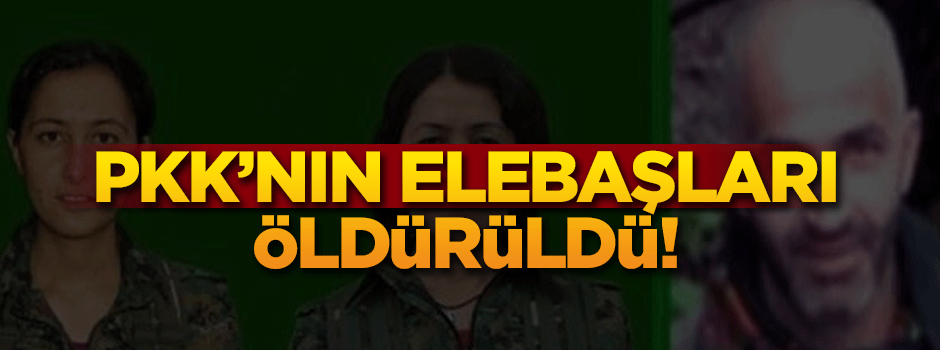 PKK’nın elebaşları öldürüldü!