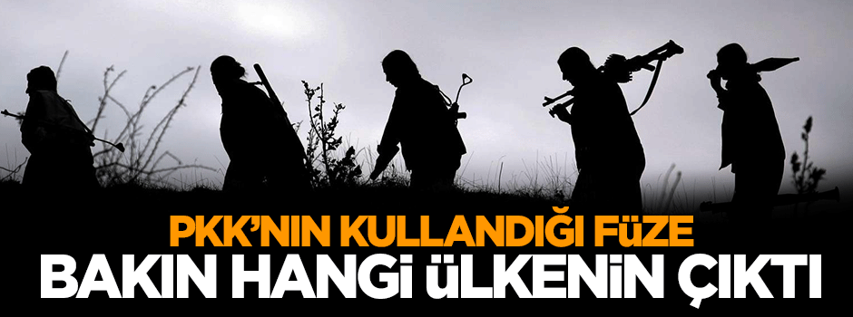 PKK'nın füzesi Rusya'nın çıktı