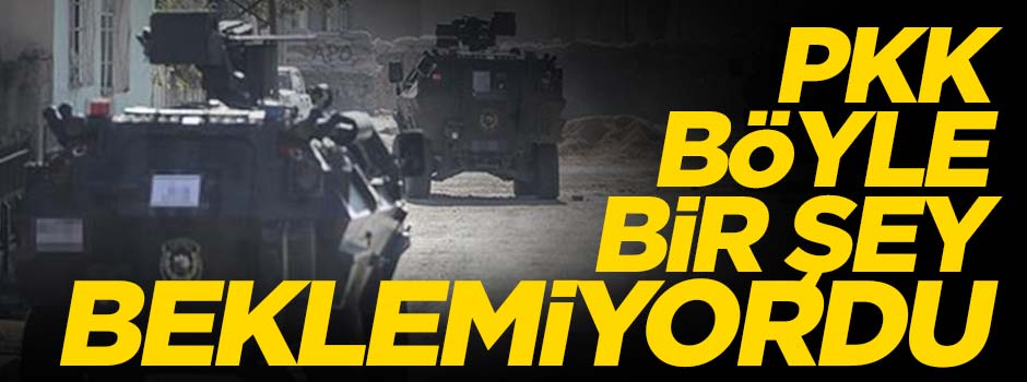 PKK'nın hayalleri suya düştü