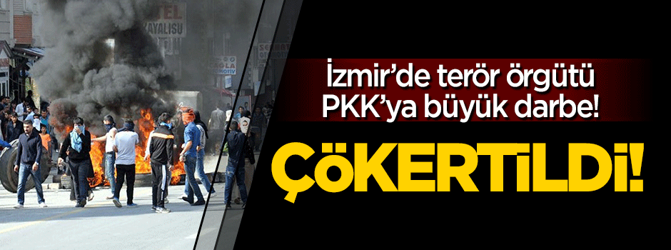 PKK'nın İzmir gençlik yapılanması çökertildi