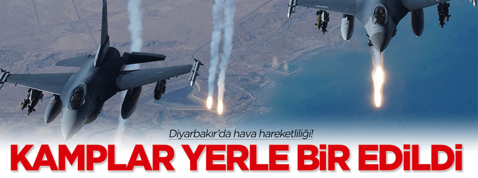 PKK'nın kampları yerle bir edildi