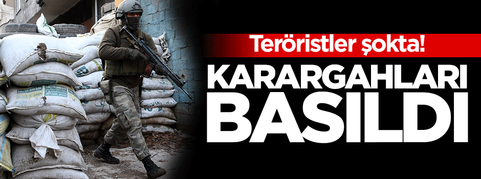 PKK'nın karargahı basıldı