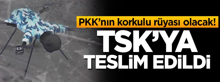 PKK'nın korkulu rüyası olacak! TSK'ya teslim edildi